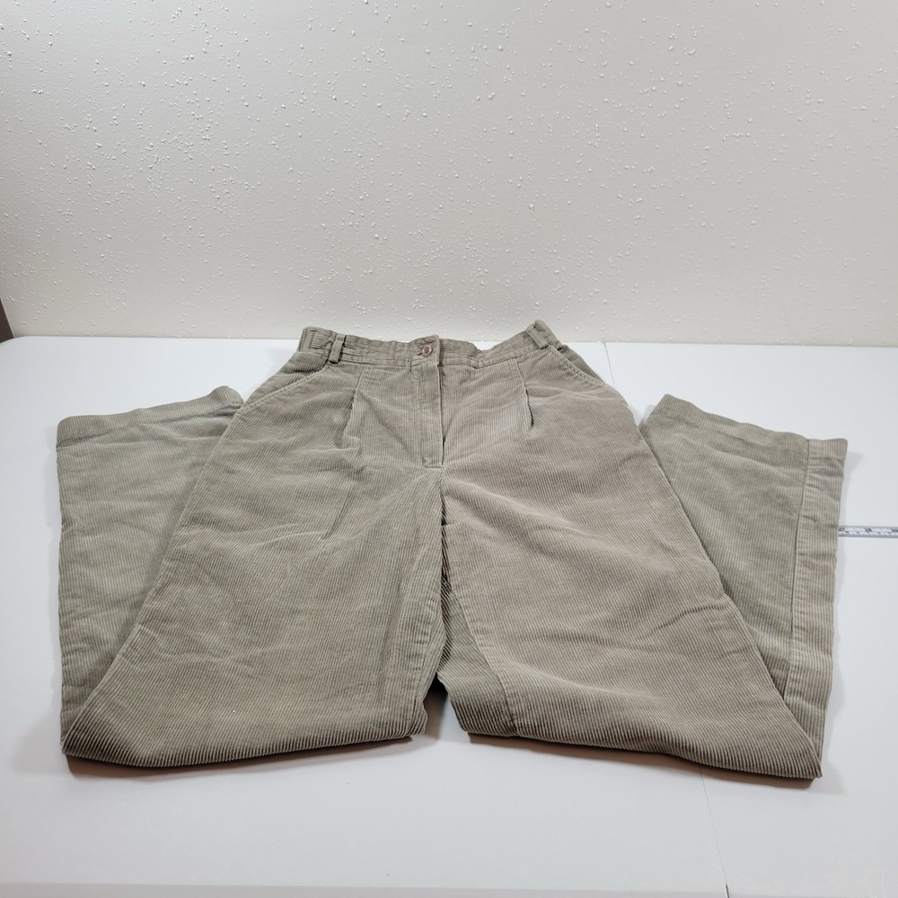 Vintage Bobbie Brooks Women's Corduroy Pants Size‎ 9/10 Ivory